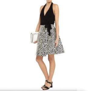 Diane Von Furstenburg Amelia Halter Wrap Dress